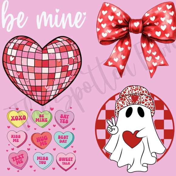 Valentine's Day DTF Gang Sheet - Picture 1 of 1